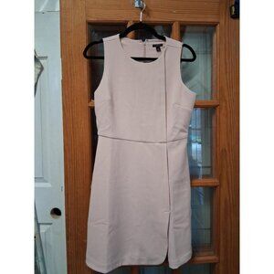 Ann Taylor Petite Light Pink Sleeveless Sheath Dress 8P